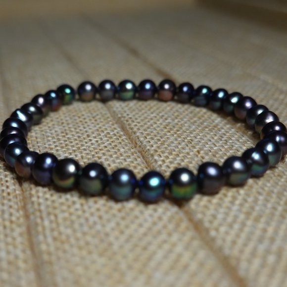 (NWT) Peacock Freshwater Pearl Bracelet - Picture 2 of 6